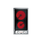 De’Longhi AVI 23-2 piano cottura Acciaio inossidabile Da incasso 29 cm Ceramica 2 Fornello(i)