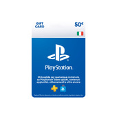 Sony PlayStation Live Card Dual EUR50/IT Videogioco Cartolina