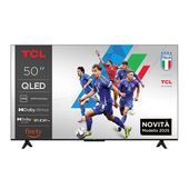 TCL T6C Serie Smart TV QLED 4K 50" 50T6C, Dolby Vision & Atmos, HDR10+, Fire TV