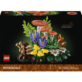 LEGO Botanicals 11505 Funghi del Bosco, Set di Piante Artificiali per Adulti, Decorazione per Casa, Idea Regalo Fai da Te