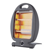 Electroline QHE806 stufetta elettrica Interno Grigio 800 W Riscaldatore di ambienti elettrico al quarzo