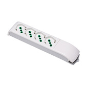 FANTON 480130 prolunghe e multiple 4 presa(e) AC Interno Bianco