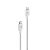 Cellularline Cavo Telato 150 cm USB-C to LIGHTNING Cavo telato ultra-resistente