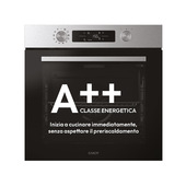 Candy CA6 NP5B3HTX1 78 L Nero, Acciaio inox