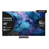 Samsung Neo QLED AI TV 65" QE65QN990FTXZT 8K Mini LED, Processore NQ8 AI Gen3, 8K AI Upscaling Pro, Glare Free, Neo Quantum HDR 8K Pro, Dolby Atmos & OTS Pro, Infinity Air Design, Vision AI Smart TV, 2025