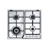 De’Longhi DFI 46 ASDV piano cottura Acciaio inossidabile Da incasso 58 cm Gas 4 Fornello(i)