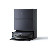 Ecovacs DEEBOT X12 Pro OMNI Robot Aspirapolvere Lavapavimenti con FocusJet Tecnologia, PowerBoost Plus Aspirazione 22000Pa, OZMO ROLLER 3.0, ZeroTangle 4.0, TruEdge 3.0, Ascensione max di 4 cm, Nero