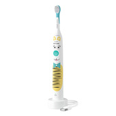 Philips Sonicare Spazzolino Elettrico Sonico For Kids Pet Edition bianco e verde acqua HX3601/01