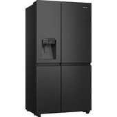 Hisense RS818N4TFE frigorifero side-by-side Libera installazione 632 L E Nero