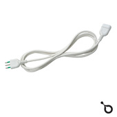 IOPLEE 92080-4077A prolunghe e multiple 3 m 1 presa(e) AC Interno Bianco