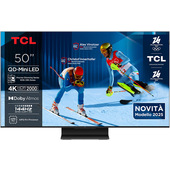 TCL Serie Smart TV QD-MiniLED 4K 50" 50C7K, 144Hz, Dolby Vision IQ & Atmos, Google TV