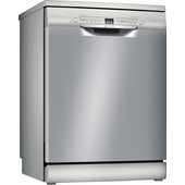 Bosch Serie 2 SMS2ITI33E Lavastoviglie da libera installazione 60 cm Acciaio spazzolato anti-impronta Classe E