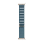 Apple Alpine Loop blu chiaro (49 mm) - Small - Titanio naturale