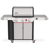 Weber SP-335W Barbecue Carrello GPL Nero, Acciaio inox 18760 W