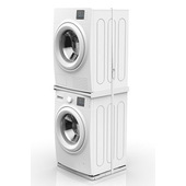 Meliconi The Tower accessorio e componente per lavatrice Kit di sovrapposizione 1 pz