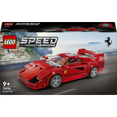 LEGO Speed Champions 76934 Supercar Ferrari F40, Modellino di Auto Sportiva, Macchina Giocattolo da Collezione per Bambini 9+