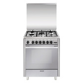 Glem Gas U765VI cucina Elettrico/Gas Acciaio inox
