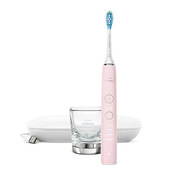 Philips DiamondClean 9000 Sonicare Spazzolino Elettrico Sonico Rosa con App e custodia da viaggio HX9911/29