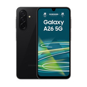 Samsung Galaxy A26 5G, Smartphone con Funzioni intelligenti, Display Super AMOLED 6.7”, 6GB RAM, 128GB, Batteria 5.000 mAh, memoria espandibile, Black