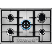 AEG Piano cottura a gas Serie 3000 Slim Line 75 cm