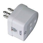 Hama Filtro ADSL spina tripolare / presa tripolare - presa Jack 6p 4c