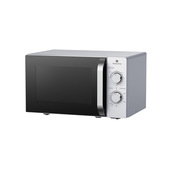 Electroline ME208MTS forno a microonde Superficie piana Microonde con grill 20 L 800 W Argento