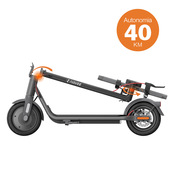 NAVEE V40 Pro Monopattino Elettrico con il manubrio da chiuso ruotabile, Autonomia 40KM Motore Max 600W Gomma 10" e Frecce Direzionali