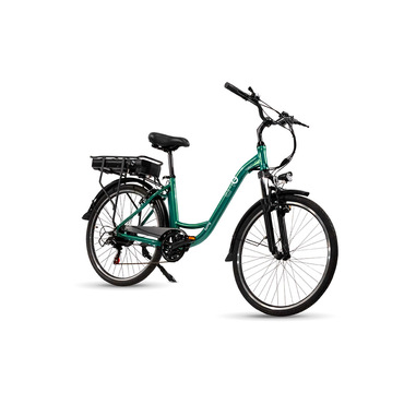 EMG Funny - telaio in alluminio 17", ruota 26", freni V-brake, cambio Shimano, potenza 250W, batteria 36V 13Ah