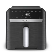 Moulinex Easy Fry Mega Compact , Friggitrice ad Aria XL Capacità 7.5L, design compatto, EZ8618