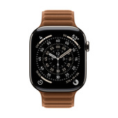 Apple Cinturino a maglie magnetico caramello (46 mm) - M/L