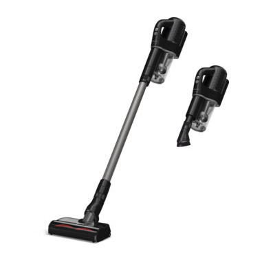 Miele Duoflex HX1 Cat & Dog Aspirapolvere a bastone 2 in 1 Batteria Secco Filtro igienico Senza sacchetto Nero 2,5 Ah
