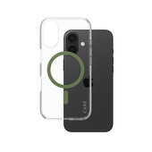 PanzerGlass CARE by ® Flagship Cover Trasparente Urban Combat con MagSafe Verde iPhone 16