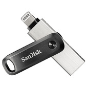 SanDisk iXpand unità flash USB 64 GB USB Type-A / Lightning 3.2 Gen 2 (3.1 Gen 2) Nero, Argento