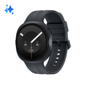Samsung Galaxy Watch9, 44mm, Graphite, Design sottile anti-urto, guida al sonno, coaching salute, benessere cardiaco, batteria da 445 mAh, Snapdragon Wear Elite [Versione Italiana]