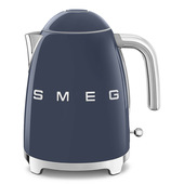 Smeg KLF03NBEU bollitore elettrico 1,7 L 2400 W Blu, Cromo