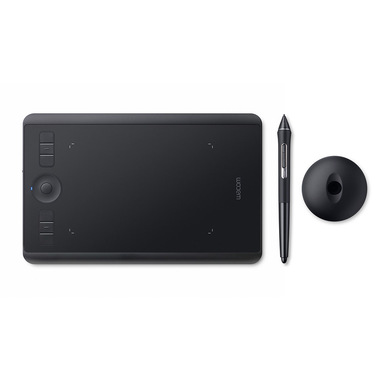 Wacom Intuos Pro (S) tavoletta grafica Nero 5080 lpi (linee per pollice) 160 x 100 mm USB/Bluetooth