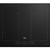 Beko HII64206F2MT Nero Da incasso 60 cm Piano cottura a induzione 4 Fornello(i)