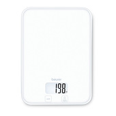 Beurer KS 19 Pure White Bianco Superficie piana Rettangolo Bilancia da cucina elettronica