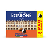 Caffè Borbone Capsule Compatibili sistema Nespresso - Miscela Nobile - 200 capsule
