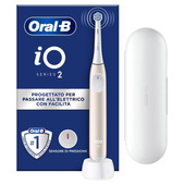 Oral-B iO2 Adulto Spazzolino a vibrazione Rosa, Bianco
