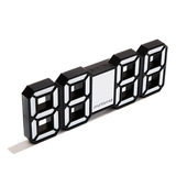 Muitomas NEONCLOCKWH sveglia Nero, Bianco