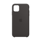 Apple Custodia in silicone per iPhone 11 - Nero