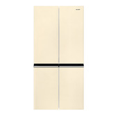Sharp SJ-NFA15IMXJE frigorifero side-by-side Libera installazione 488 L E Crema