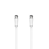 Hama Cavo SAT M/SAT M, 3 metri, 90 dB, bianco