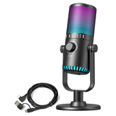 Bontempi FR 130 microfono Grigio Microfono per podcast