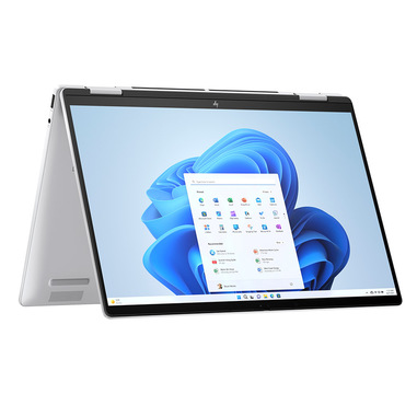 HP ENVY x360 14-fa0004nl AMD Ryzen™ 7 8840HS Ibrido (2 in 1) 35,6 cm (14") OLED Touch screen 3K 16 GB LPDDR5-SDRAM 1 TB SSD Wi-Fi 6E (802.11ax) Windows 11 Home Argento
