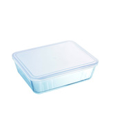 Pyrex 3137610000711 Contenitore rettang.vetro c/coperc 1.6L