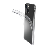 Cellularline Fine - iPhone 13 Cover in gomma morbida ultra sottile e trasparente