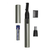 Wahl 5640-1016 rasoio di precisione Bagnato e secco Alluminio, Nero