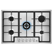 Electrolux Piano Gas Comandi Frontali 75 Cm EGS75362X